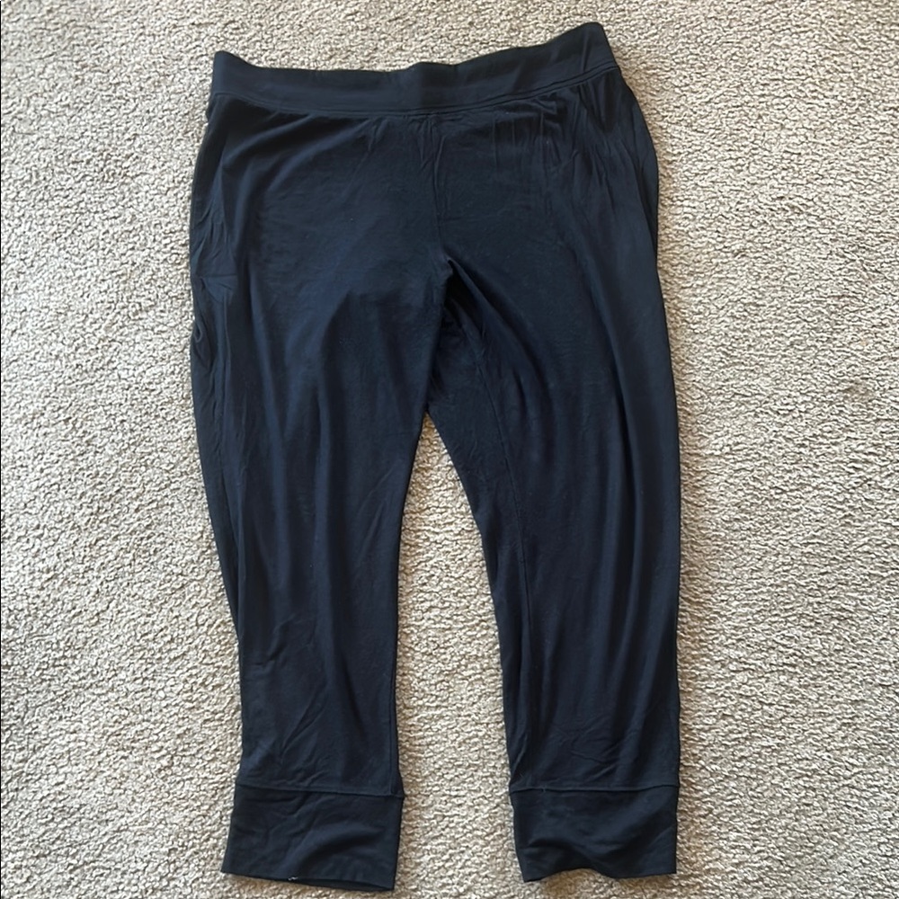MIXIT STRETCH BLACK LEGGINGS - XL PREOWNED